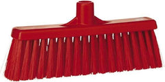 Vikan - 5-5/8" OAL Polyester Bristle Lobby Broom - 3" Bristle Length, 11" Wide - Top Tool & Supply