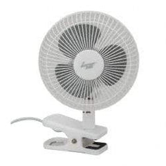 Comfort Zone - 6" Blade, 55 Max CFM, Clip Fan - 0.125 Amps, 115 Volts, 2 Speed - Top Tool & Supply