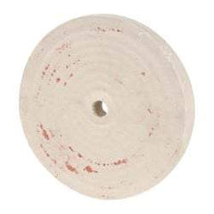 Divine Brothers - 8" Diam x 1" Thick Unmounted Buffing Wheel - Polishing Wheel, 3/4" Arbor Hole - Top Tool & Supply