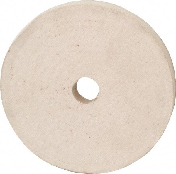 Divine Brothers - 8" Diam x 1" Thick Unmounted Buffing Wheel - Polishing Wheel, 1-1/4" Arbor Hole - Top Tool & Supply