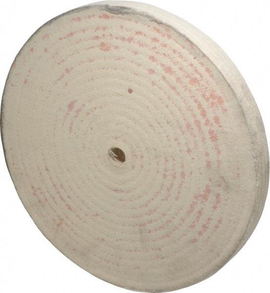 Divine Brothers - 12" Diam x 1" Thick Unmounted Buffing Wheel - Polishing Wheel, 3/4" Arbor Hole - Top Tool & Supply