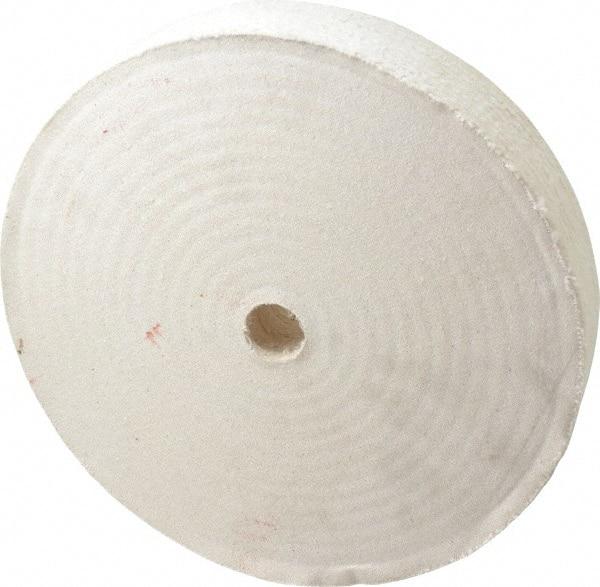 Divine Brothers - 12" Diam x 2" Thick Unmounted Buffing Wheel - Polishing Wheel, 1-1/4" Arbor Hole - Top Tool & Supply