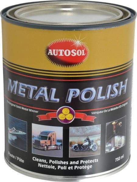 Autosol - 1 kilogram Paste Metal Cleaner - Can - Top Tool & Supply