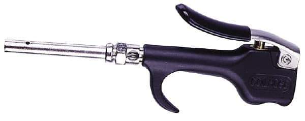 Coilhose Pneumatics - Safety Extension Tube Thumb Lever Blow Gun - 1/4 NPT, 36" Tube Length, Zinc - Top Tool & Supply