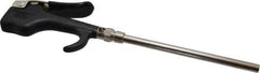 Coilhose Pneumatics - Safety Extension Tube Thumb Lever Blow Gun - 1/4 NPT, 6" Tube Length, Zinc - Top Tool & Supply