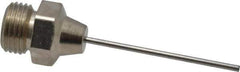 Coilhose Pneumatics - Blow Gun Needle Tip - 1/8 NPSM, 1.19" Hose Length - Top Tool & Supply