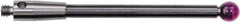 Renishaw - 0.1181 Inch Ball Diameter, Carbide Stem, M2 Thread, Ruby Point Ball Tip CMM Stylus - 1-1/16 Inch Working Length, 0.0787 Inch Stem Diameter, 1.1811 Inch Overall Length - Top Tool & Supply