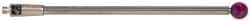 Renishaw - 0.1575 Inch Ball Diameter, Carbide Stem, M2 Thread, Ruby Point Ball Tip CMM Stylus - 1.9685 Inch Working Length, 0.0787 Inch Stem Diameter, 1.9685 Inch Overall Length - Top Tool & Supply