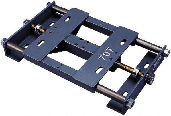 Made in USA - Steel Rigid Fixed Base Motor Base - Adjustable Motor Bases, 213/215 NEMA Frame - Top Tool & Supply