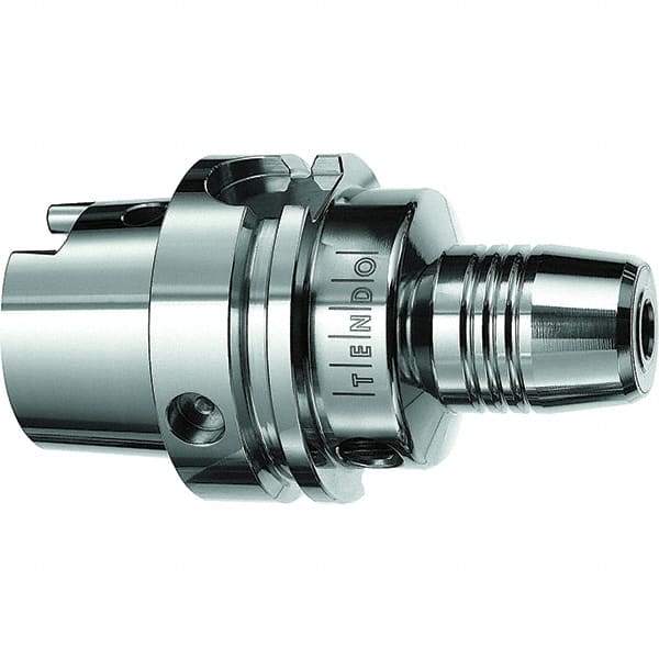 Schunk - HSK63A Taper Shank, 8mm Hole Diam, Hydraulic Tool Holder/Chuck - 24mm Nose Diam, 70mm Projection, 24.1mm Clamp Depth, 25,000 RPM, Through Coolant - Exact Industrial Supply