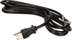 Gast - 1/3 HP Power Cord Assembly - 10 Ft. Long, 115-1 Voltage - Top Tool & Supply