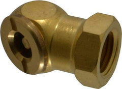 Acme - Closed Check Brass Air Chuck - Ball Foot Chuck, 1/4 FPT - Top Tool & Supply