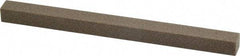 Norton - 4" Long x 1/4" Wide x 1/4" Thick, Aluminum Oxide Sharpening Stone - Square - Top Tool & Supply