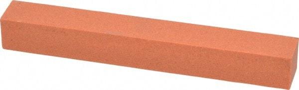 Norton - 4" Long x 1/2" Wide x 1/2" Thick, Aluminum Oxide Sharpening Stone - Square - Top Tool & Supply