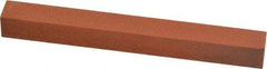 Norton - 4" Long x 3/8" Wide x 3/8" Thick, Aluminum Oxide Sharpening Stone - Square - Top Tool & Supply