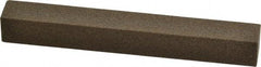 Norton - 4" Long x 1/2" Wide x 1/2" Thick, Aluminum Oxide Sharpening Stone - Square - Top Tool & Supply