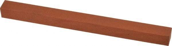 Norton - 6" Long x 1/2" Wide x 1/2" Thick, Aluminum Oxide Sharpening Stone - Square, Fine Grade - Top Tool & Supply