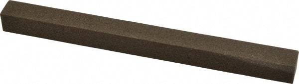 Norton - 6" Long x 1/2" Wide x 1/2" Thick, Aluminum Oxide Sharpening Stone - Square, Coarse Grade - Top Tool & Supply