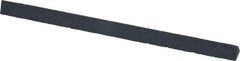 Norton - 4" Long x 1/4" Wide x 1/4" Thick, Silicon Carbide Sharpening Stone - Triangle, Fine Grade - Top Tool & Supply