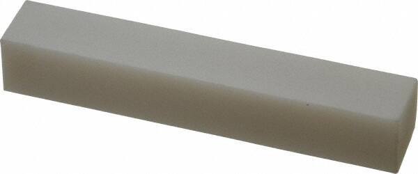 Norton - 3" Long x 1/2" Wide x 1/2" Thick, Novaculite Sharpening Stone - Square, Ultra Fine Grade - Top Tool & Supply