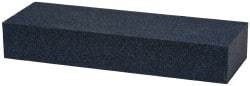 Norton - 6" Long x 2" Wide x 1" Thick, Silicon Carbide Sharpening Stone - Rectangle, Medium Grade - Top Tool & Supply