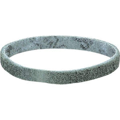 Dynabrade - 1/2" Wide x 12" OAL, Aluminum Oxide Abrasive Belt - Aluminum Oxide, Super Fine, Nonwoven, Series SC-BS - Top Tool & Supply