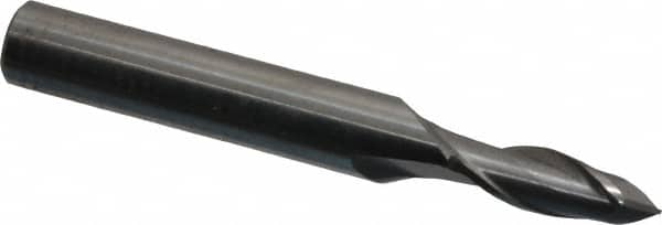 Magafor - 3/16" Body Diam, 90°, 2" OAL, Solid Carbide Spotting Drill - Top Tool & Supply