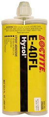 Loctite - 400 mL Cartridge Two Part Epoxy - 40 min Working Time, Series E-40FL - Top Tool & Supply