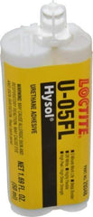 Loctite - 50 mL Cartridge Two Part Urethane Adhesive - 5 min Working Time, 3,110 psi Shear Strength, Series U-05FL - Top Tool & Supply