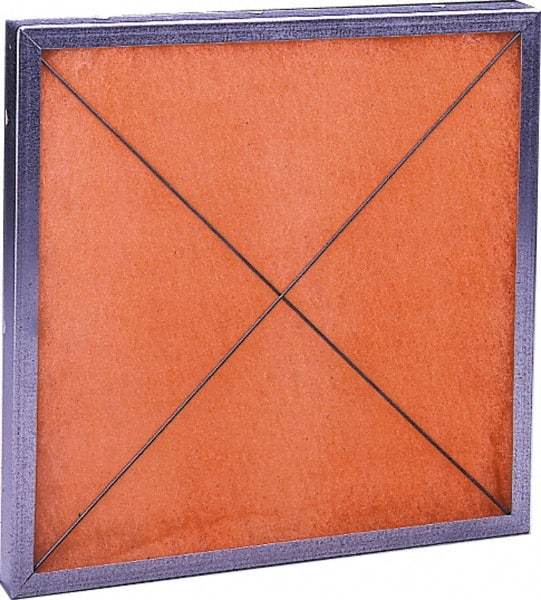 PrecisionAire - Corrosion-Resistant Steel Air Filter Frame - 16" Noml Height x 1" Noml Depth x 20" Noml Width, For Use with Media Pads - Top Tool & Supply