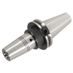 Iscar - 3/8" Hole Diam, CAT50 Taper Shank Shrink Fit Tool Holder & Adapter - 3-3/4" Projection, 0.945" Nose Diam, 1.65" Clamping Depth, 25,000 RPM, Through Coolant - Exact Industrial Supply