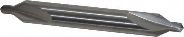 M.A. Ford - #3 Plain Cut 60° Incl Angle Solid Carbide Combo Drill & Countersink - Top Tool & Supply