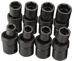 SK - 3/8" Drive 5/8" Standard Universal Impact Socket - 6 Points, 2-21/64" OAL - Top Tool & Supply