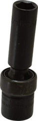 SK - 3/8" Drive 7/16" Deep Universal Impact Socket - 6 Points, 3-1/8" OAL - Top Tool & Supply