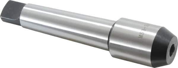 Interstate - 3MT Taper Shank 3/8" Hole End Mill Holder/Adapter - 50mm Projection - Exact Industrial Supply