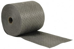 Brady SPC Sorbents - 20 Gal Capacity per Package, Universal Roll - 150' Long x 15" Wide, Gray, Polypropylene - Top Tool & Supply