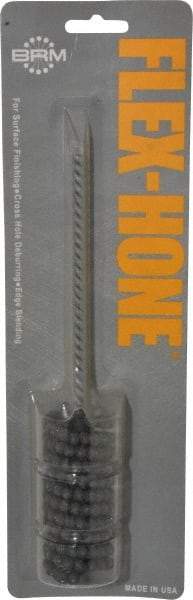 Brush Research Mfg. - 1-1/4" Bore Diam, 180 Grit, Silicon Carbide Flexible Hone - Extra Fine, 8" OAL - Top Tool & Supply