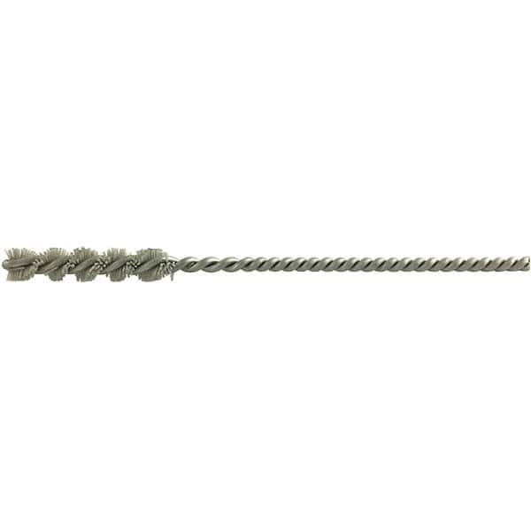 Brush Research Mfg. - 5/16" Bore Diam, 320 Grit, Aluminum Oxide Flexible Hone - Medium, 1-1/2" OAL - Top Tool & Supply