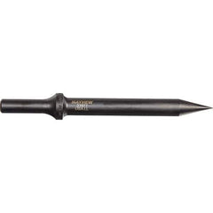 Mayhew - 6" OAL, Tapered Punch Chisel - Round Drive, Round Shank, Steel - Top Tool & Supply