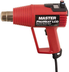 Master Appliance - 130 to 1,000°F Heat Setting, 4 to 16 CFM Air Flow, Heat Gun - 120 Volts, 11 Amps, 1,300 Watts, 6' Cord Length - Top Tool & Supply