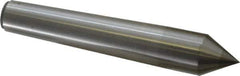 Made in USA - Carbide-Tipped Alloy Steel Standard Point Solid Dead Center - Jarno 8 Taper, 6" OAL - Top Tool & Supply