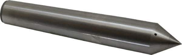 Made in USA - Carbide-Tipped Alloy Steel Standard Point Solid Dead Center - Jarno 9 Taper, 6-3/4" OAL - Top Tool & Supply