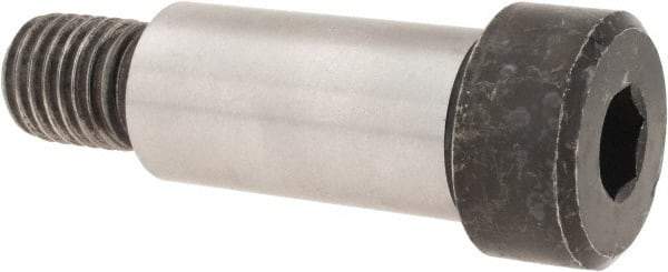 Made in USA - 1" Shoulder Diam x 2" Shoulder Length, 3/4-10 UNC, Hex Socket Shoulder Screw - 4000 Alloy Steel, Uncoated, 1-5/16" Head Diam - Top Tool & Supply