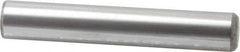 Made in USA - 1" Diam x 6" Pin Length Grade 8 Alloy Steel Standard Dowel Pin - Bright Finish, C 47-58 & C 60 (Surface) Hardness, 117,800 Lb (Single Shear), 235,600 Lb (Double Shear) Breaking Strength, 1 Beveled & 1 Rounded End - Top Tool & Supply