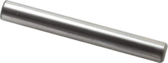 Made in USA - 3/4" Diam x 6" Pin Length Grade 8 Alloy Steel Standard Dowel Pin - Bright Finish, C 47-58 & C 60 (Surface) Hardness, 132,400 Lb (Double Shear), 66,200 Lb (Single Shear) Breaking Strength, 1 Beveled & 1 Rounded End - Top Tool & Supply