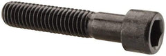 Made in USA - 7/16-14 UNC Hex Socket Drive, Socket Cap Screw - Alloy Steel, Black Oxide Finish, Partially Threaded, 2-1/4" Length Under Head - Top Tool & Supply