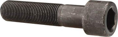 Made in USA - 3/4-16 UNF Hex Socket Drive, Socket Cap Screw - Alloy Steel, Black Oxide Finish, Partially Threaded, 3-1/4" Length Under Head - Top Tool & Supply