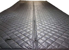 Singer Safety - 6' Long x 48" Wide, Fiberglass Panel - ASTM E-84 Specification, Metallic Gray - Top Tool & Supply