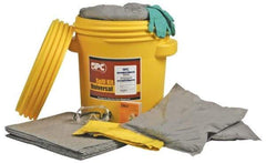 Brady SPC Sorbents - 15 Gal Capacity Oil Only Spill Kit - 20 Gal Polyethylene Lab Pack - Top Tool & Supply