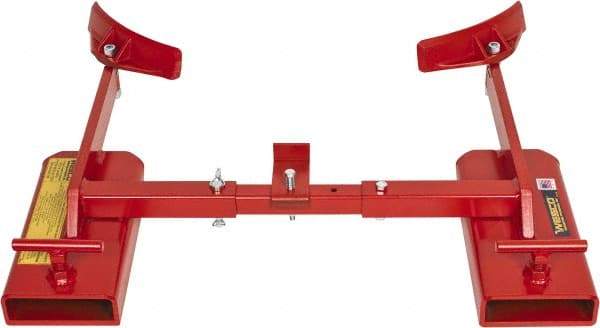 Wesco Industrial Products - 1,000 Lb Load Capacity, 55 Gal Drum Grab - 29-3/8" Wide - Top Tool & Supply